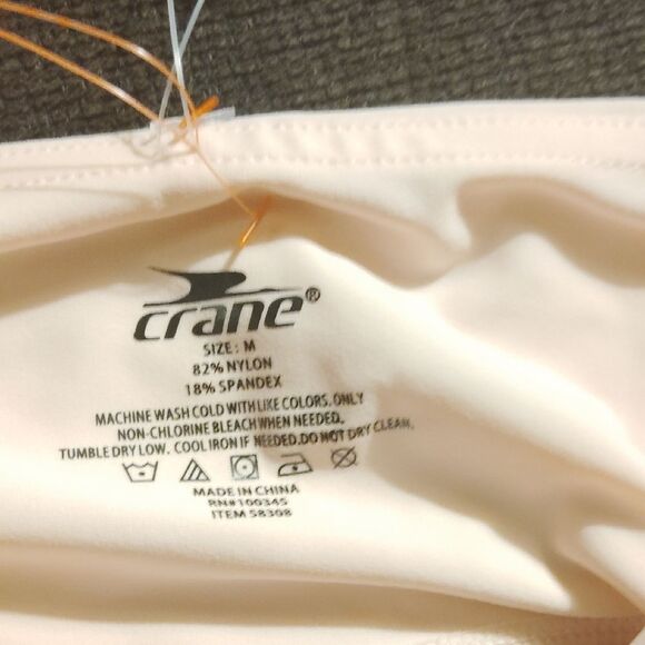 Pink and White Geometric Leggings - Picture 2 of 6